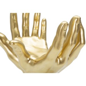 Mauro Ferretti handsculptuur Vredeshanden 25x15x24 cm goud