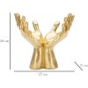 Mauro Ferretti handsculptuur Vredeshanden 25x15x24 cm goud