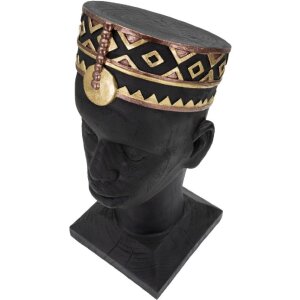 Mauro Ferretti Buste Massai Man 25x25x56 cm zwart
