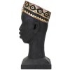 Mauro Ferretti Buste Massai Man 25x25x56 cm zwart