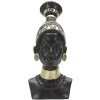 Mauro Ferretti Buste Massai Vrouw Stam 23x19x38,5 cm zwart