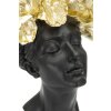 Mauro Ferretti Buste Vrouw met Vlinder 21x20x36,5 cm zwart goud