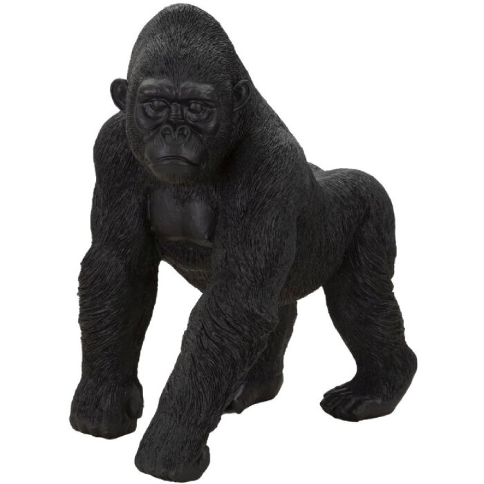 Mauro Ferretti decoratief figuur gorilla 35x21,5x37,5 cm zwart