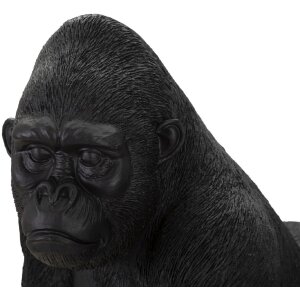 Mauro Ferretti decoratief figuur gorilla 35x21,5x37,5 cm zwart
