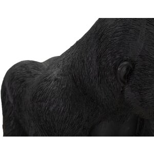 Mauro Ferretti decoratief figuur gorilla 35x21,5x37,5 cm zwart