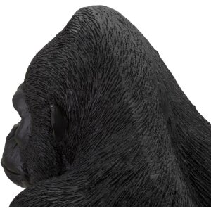 Mauro Ferretti decoratief figuur gorilla 35x21,5x37,5 cm zwart
