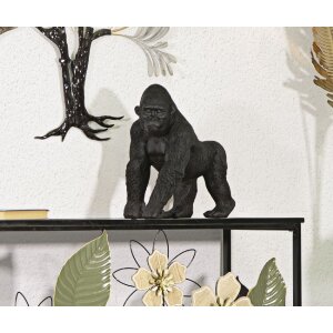 Mauro Ferretti decoratief figuur gorilla 35x21,5x37,5 cm zwart