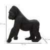 Mauro Ferretti decoratief figuur gorilla 35x21,5x37,5 cm zwart