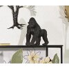 Mauro Ferretti decoratief figuur gorilla 35x21,5x37,5 cm zwart