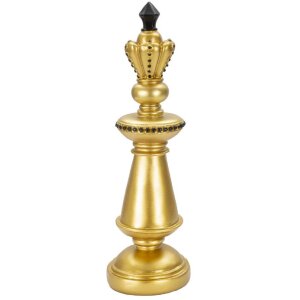 Mauro Ferretti schaakstuk koning Ø 11x32.5 cm goud...