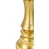 Mauro Ferretti schaakstuk koning Ø 13x40.5 cm goud zwart decoratie