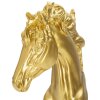 Mauro Ferretti schaakstuk paard decoratie 14x11x27 cm goud zwart