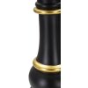 Mauro Ferretti schaakstuk dammen Ø15x50 cm zwart goud