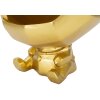 Mauro Ferretti decoratief beeldje hond Ø17x23,5 cm goud zwart