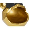Mauro Ferretti decoratief beeldje hond Ø17x23,5 cm goud zwart