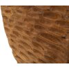 Mauro Ferretti sculptuur Munt 30x1,5x40 cm teak bruin