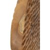 Mauro Ferretti sculptuur Munt 30x1,5x40 cm teak bruin