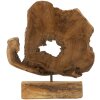 Mauro Ferretti sculptuur Bintang 31x13x35 cm teak bruin