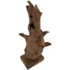 Mauro Ferretti sculptuur Akar 23x27x64 cm teak bruin