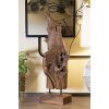 Mauro Ferretti sculptuur Akar 23x27x64 cm teak bruin