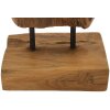 Mauro Ferretti Akar sculptuur teak bruin 18x13x55 cm