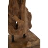 Mauro Ferretti Akar sculptuur teak bruin 20x11x34 cm
