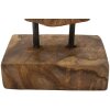 Mauro Ferretti Akar sculptuur teak bruin 20x11x34 cm