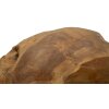 Mauro Ferretti decoratieve teakhouten bol Ø40 cm bruin