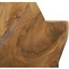 Mauro Ferretti sculptuur ster van teakhout 28x12x42 cm bruin