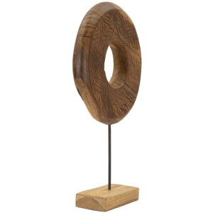 Mauro Ferretti sculptuur Dorat van teakhout 35x10x58 cm...