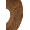Mauro Ferretti sculptuur Dorat van teakhout 28x10x38 cm bruin