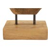 Mauro Ferretti sculptuur Lubang van teakhout 18x10x27 cm bruin