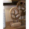 Mauro Ferretti sculptuur Lubang van teakhout 18x10x27 cm bruin