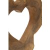 Mauro Ferretti sculptuur Hasi teakhout 28x10x38 cm bruin