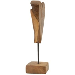 Mauro Ferretti sculptuur hart teak 15x10x35 cm bruin