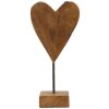 Mauro Ferretti sculptuur hart teak 15x10x35 cm bruin