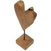 Mauro Ferretti sculptuur hart teak 15x10x35 cm bruin