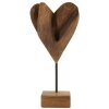 Mauro Ferretti sculptuur hart teak 15x10x35 cm bruin
