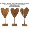 Mauro Ferretti sculptuur hart teak 15x10x35 cm bruin
