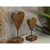 Mauro Ferretti sculptuur hart teak 10x10x25 cm bruin