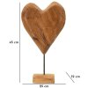 Mauro Ferretti sculptuur Dobu teak 25x12x45 cm bruin