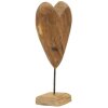 Mauro Ferretti sculptuur Dobu teak 25x12x45 cm bruin