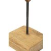 Mauro Ferretti sculptuur Dobu teak 25x12x45 cm bruin