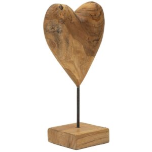 Mauro Ferretti sculptuur Dobu teakhout 20x12x37 cm bruin