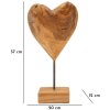 Mauro Ferretti sculptuur Dobu teakhout 20x12x37 cm bruin