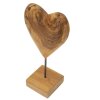 Mauro Ferretti sculptuur Dobu teakhout 20x12x37 cm bruin