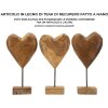 Mauro Ferretti sculptuur Dobu teakhout 20x12x37 cm bruin