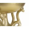 Mauro Ferretti decoratieve octopuskom polyresin Ø30x18 cm goud glanzend