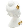Mauro Ferretti Buste Boeddha 21,5x16x35 cm witgoud glanzend