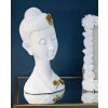 Mauro Ferretti Buste Boeddha 21,5x16x35 cm witgoud glanzend